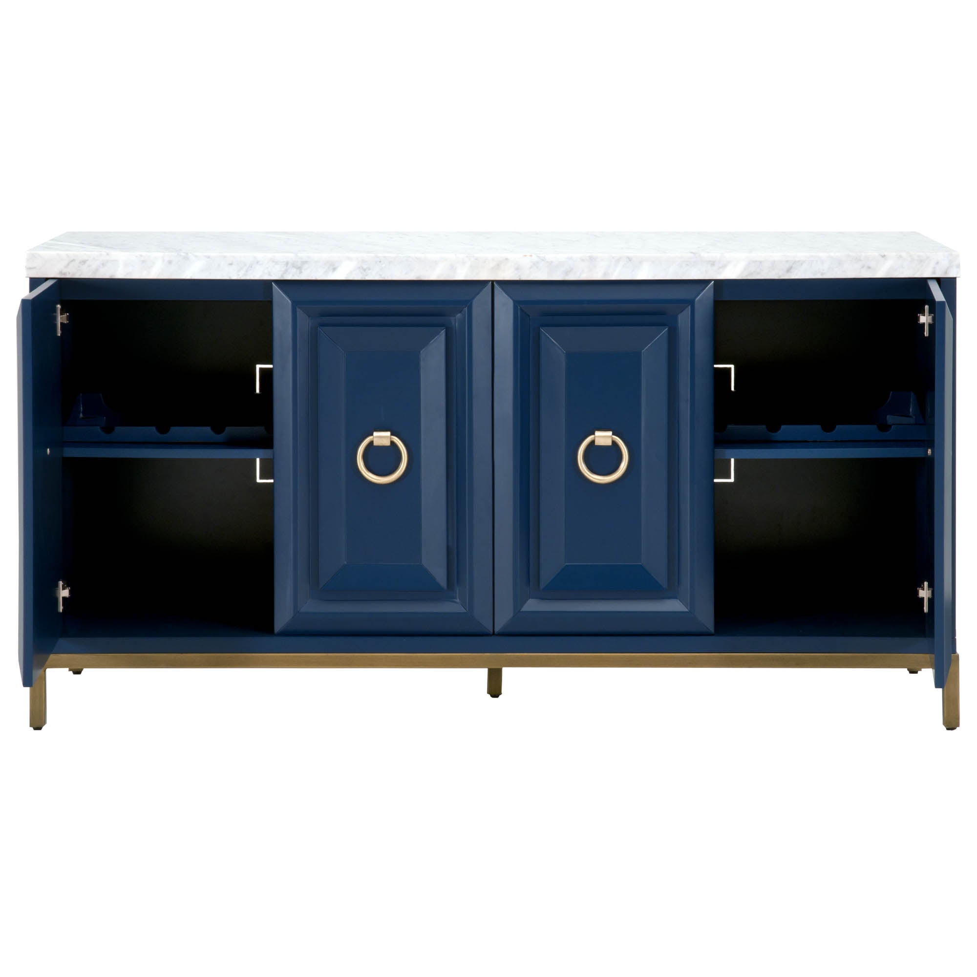 Essentials For Living Azure Carrera Media Sideboard