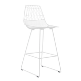 BEND Lucy Bar Stool White Standard (Non-Stackable)