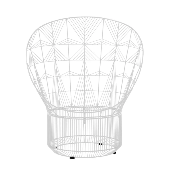 BEND Peacock Lounge Chair Black