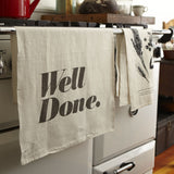 Sir Madam Pure Linen Tea Towel - Market Table