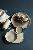 Canvas Home Shell Bisque Dinner Plate - Set of 4