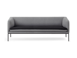 Ferm Living Turn Sofa 3 Seater Dark Grey Cotton