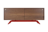 Eastvold Elko Credenza - Large Red Walnut