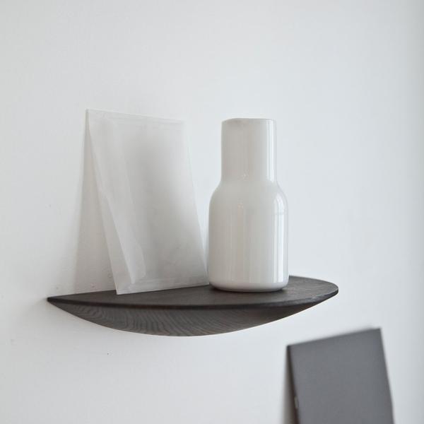 Menu Gridy Fungi Shelves Black Oak Small