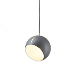 NYTA Tilt Globe Pendant Matte Grey