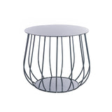 Skargaarden Resö Lounge Table - Straight Charcoal Grey