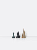 Ferm Living Marble Trees - Set of 3