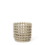 Ferm Living Ceramic Basket Small Cashmere