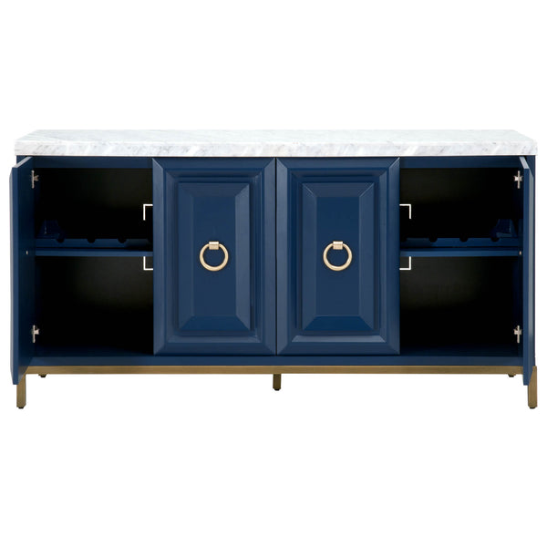 Essentials For Living Azure Carrera Media Sideboard
