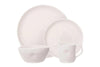 Canvas Home Pinch 16 Piece Place Setting White 