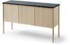 Skagerak Jut Cabinet Black Marble Top 