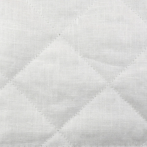 Ann Gish Linen Quilted Euro Sham
