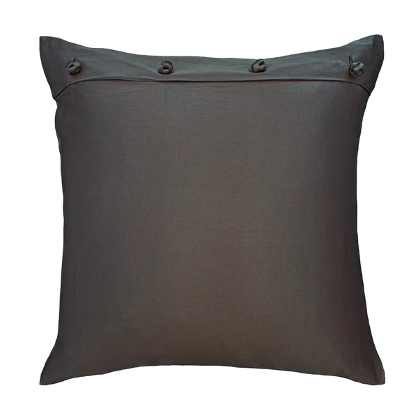Ann Gish Charmeuse Euro Sham w/ French Knots