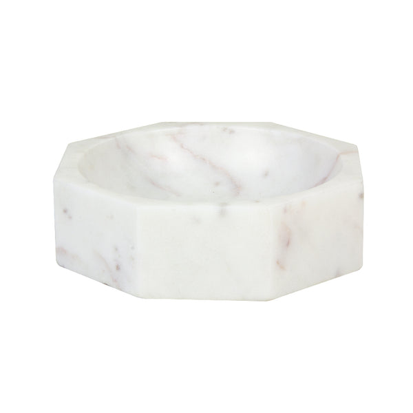 Sir Madam Marble Modernist Octangular Bowl