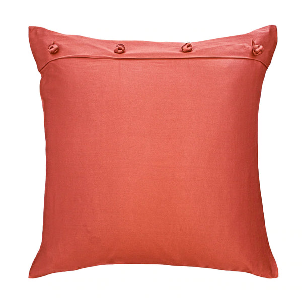Ann Gish Charmeuse Euro Sham w/ French Knots