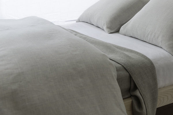Area Liam Blanket Soft Grey Queen 