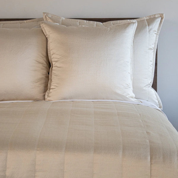 Ann Gish Hammered Euro Sham
