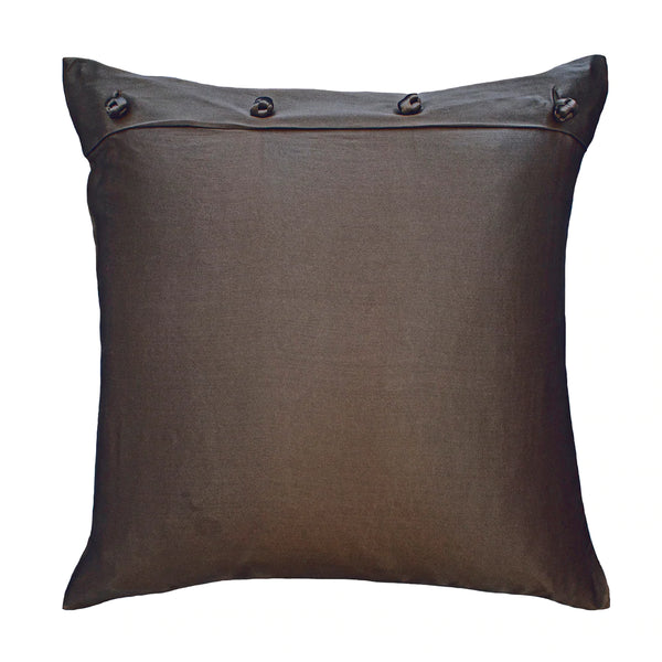 Ann Gish Charmeuse Euro Sham w/ French Knots