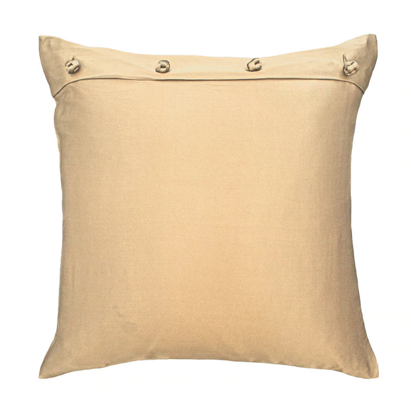 Ann Gish Charmeuse Euro Sham w/ French Knots