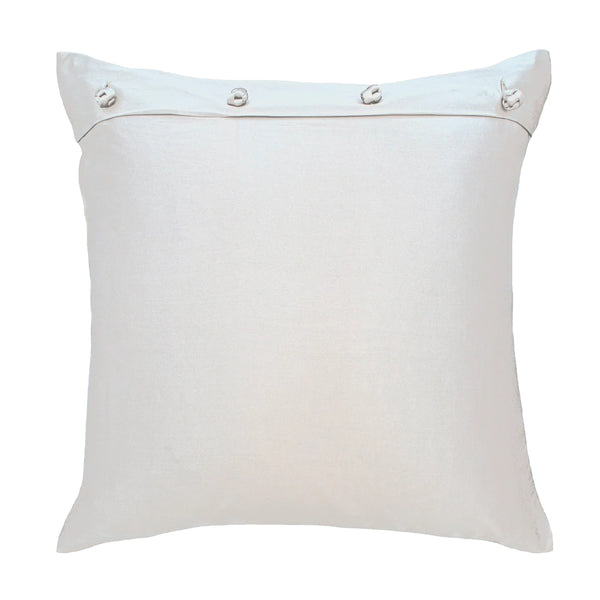 Ann Gish Charmeuse Euro Sham w/ French Knots