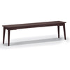 Greenington Currant Long Bench Black Walnut 