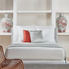 Ann Gish Charmeuse Euro Sham w/ French Knots