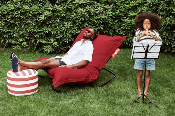 Fatboy Point Outdoor - Ottoman Navy Blue 