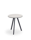 Skagerak Overlap Table Ø62 Anthracite Black / Silver Grey 